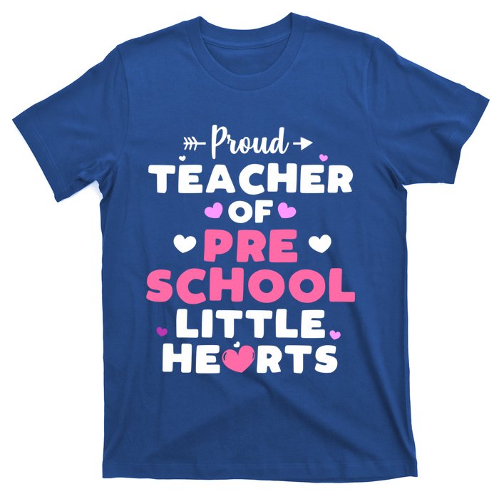 Valentines Day Gift For Teacher Preschool Teacher Funny Gift T-Shirt