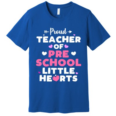 Valentines Day Gift For Teacher Preschool Teacher Funny Gift Premium T-Shirt