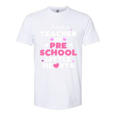 Valentines Day Gift For Teacher Preschool Teacher Funny Gift Softstyle CVC T-Shirt