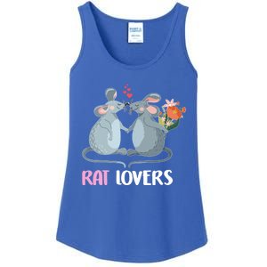 Valentine Day Gift Funny Rat Gift For Rat Lovers Gift Ladies Essential Tank