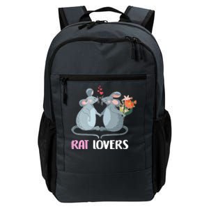 Valentine Day Gift Funny Rat Gift For Rat Lovers Gift Daily Commute Backpack