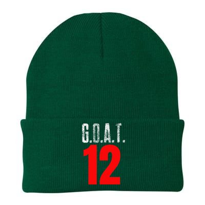 Vintage Distressed Goat 12 Knit Cap Winter Beanie