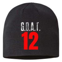 Vintage Distressed Goat 12 Sustainable Beanie