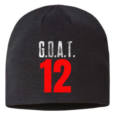 Vintage Distressed Goat 12 Sustainable Beanie