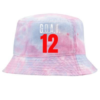 Vintage Distressed Goat 12 Tie-Dyed Bucket Hat