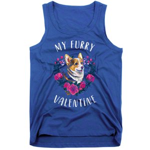 Valentine's Day Gift Corgi Dog Valentine Meaningful Gift Tank Top