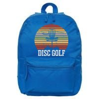 Vintage Disc Golf Basket Frisbee Gift 16 in Basic Backpack