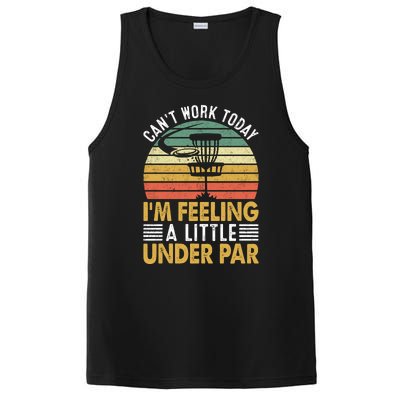 Vintage Disc Golf I'm Feeling A Little Under Par Golfing Basket PosiCharge Competitor Tank