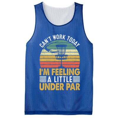 Vintage Disc Golf I'm Feeling A Little Under Par Golfing Basket Mesh Reversible Basketball Jersey Tank