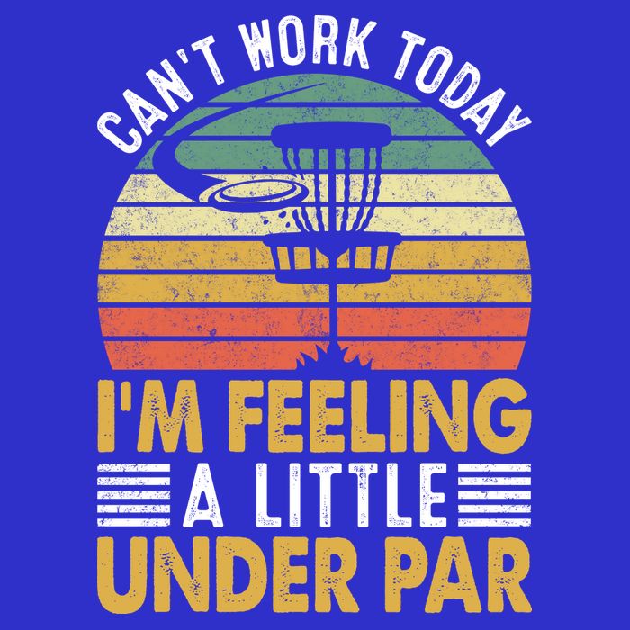 Vintage Disc Golf I'm Feeling A Little Under Par Golfing Basket Baby Bodysuit