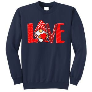 Valentines Day Gnome Love Funnys Love Sweatshirt