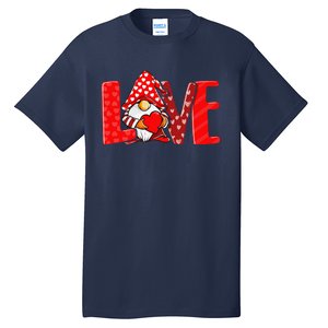 Valentines Day Gnome Love Funnys Love Tall T-Shirt