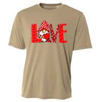 Valentines Day Gnome Love Funnys Love Cooling Performance Crew T-Shirt