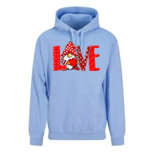 Valentines Day Gnome Love Funnys Love Unisex Surf Hoodie