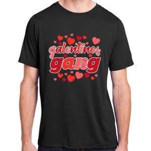 Valentines Day Galentines Gang Funny Valentine Adult ChromaSoft Performance T-Shirt