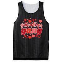 Valentines Day Galentines Gang Funny Valentine Mesh Reversible Basketball Jersey Tank