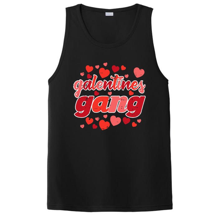 Valentines Day Galentines Gang Funny Valentine PosiCharge Competitor Tank