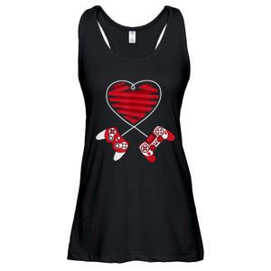 Valentines Day Gamer Shirt Controller Kids Boys Valentine Ladies Essential Flowy Tank