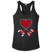 Valentines Day Gamer Shirt Controller Kids Boys Valentine Ladies PosiCharge Competitor Racerback Tank