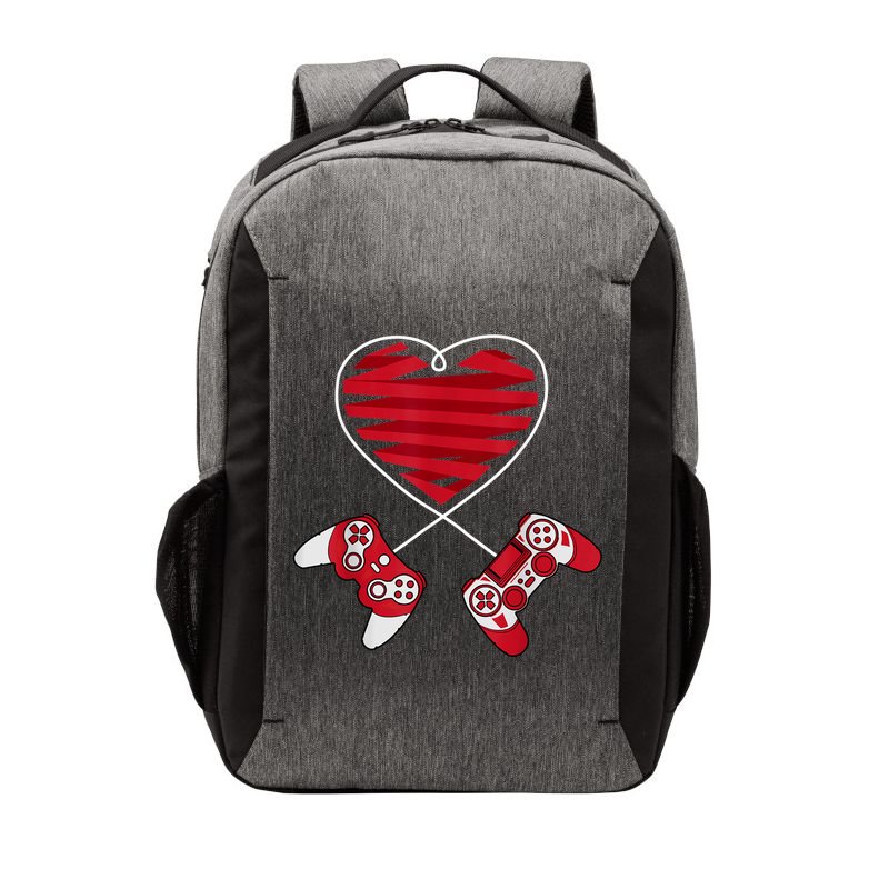 Valentines Day Gamer Shirt Controller Kids Boys Valentine Vector Backpack