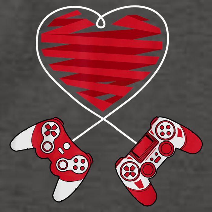 Valentines Day Gamer Shirt Controller Kids Boys Valentine Vector Backpack