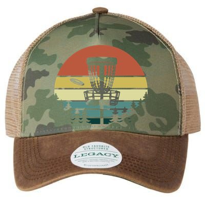 Vintage Disc Golf Frisbee Golf Golfing Basket Legacy Tie Dye Trucker Hat