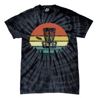 Vintage Disc Golf Frisbee Golf Golfing Basket Tie-Dye T-Shirt