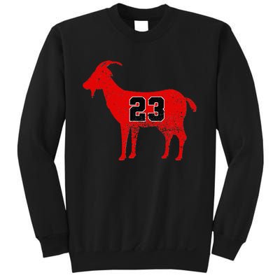 Vintage Distressed GOAT 23 Apparel Short Sleeve Sweatshirt