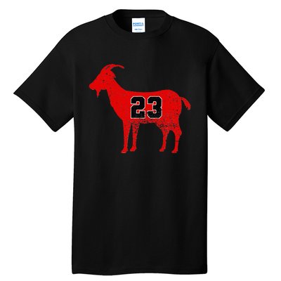 Vintage Distressed GOAT 23 Apparel Short Sleeve Tall T-Shirt