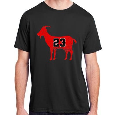 Vintage Distressed GOAT 23 Apparel Short Sleeve Adult ChromaSoft Performance T-Shirt