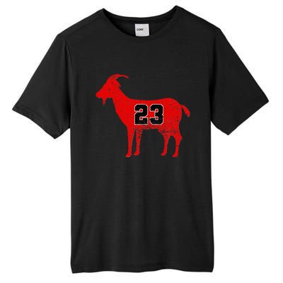 Vintage Distressed GOAT 23 Apparel Short Sleeve Tall Fusion ChromaSoft Performance T-Shirt