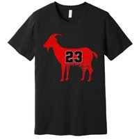 Vintage Distressed GOAT 23 Apparel Short Sleeve Premium T-Shirt