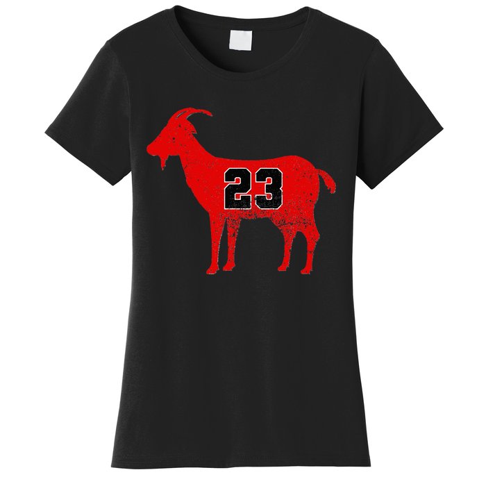 Vintage Distressed GOAT 23 Apparel Short Sleeve Women's T-Shirt