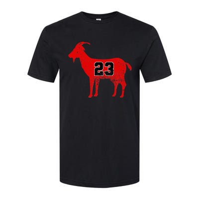 Vintage Distressed GOAT 23 Apparel Short Sleeve Softstyle® CVC T-Shirt