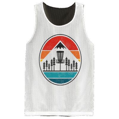 Vintage Disc Golf Frolf Retro Frisbee Disc Golfer Mesh Reversible Basketball Jersey Tank