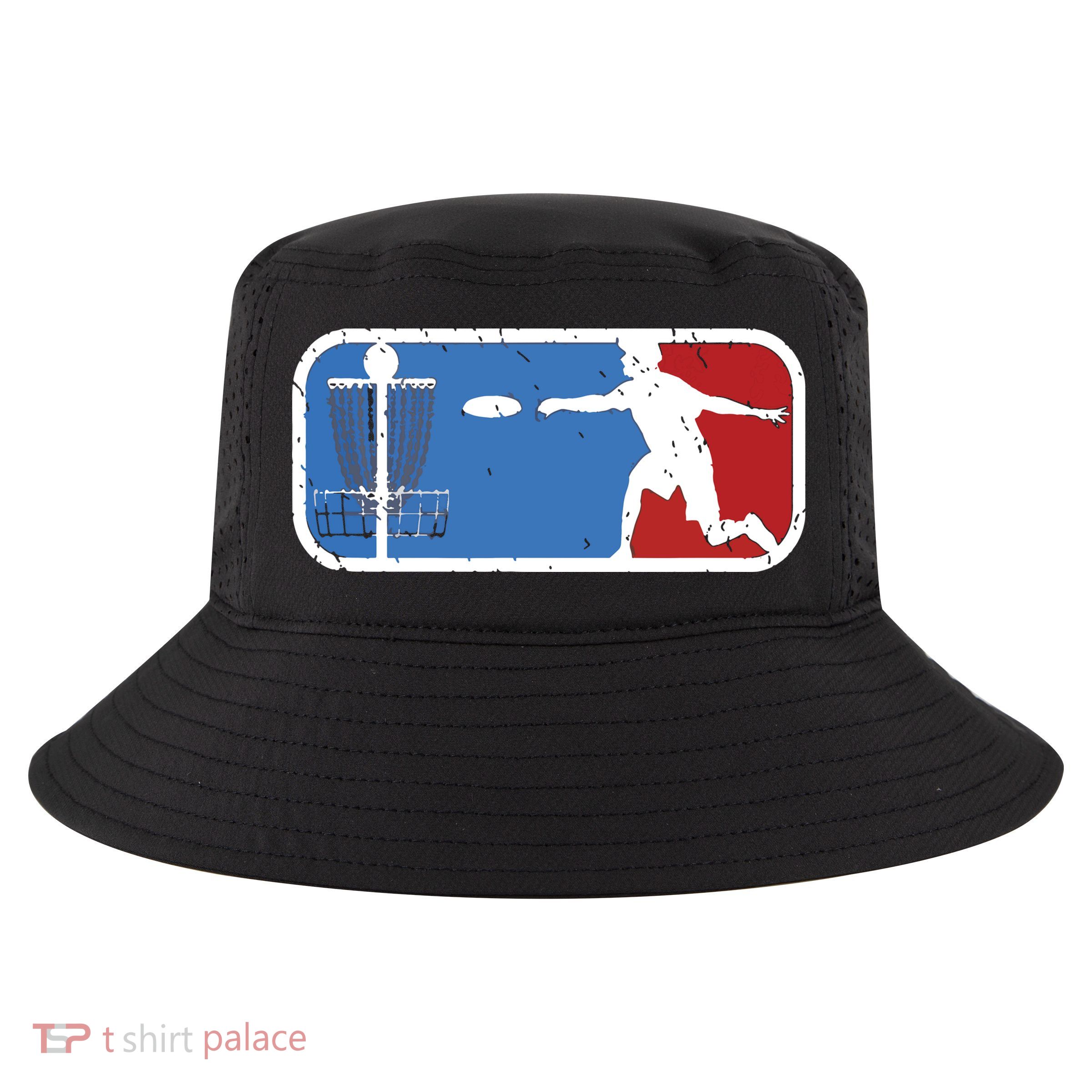 Vintage Disc Golf Graphic Basket Gifts Ultimate Frisbee Cool Comfort Performance Bucket Hat