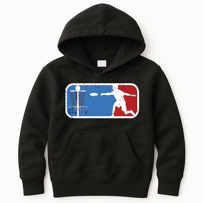 Vintage Disc Golf Graphic Basket Gifts Ultimate Frisbee Kids Hoodie