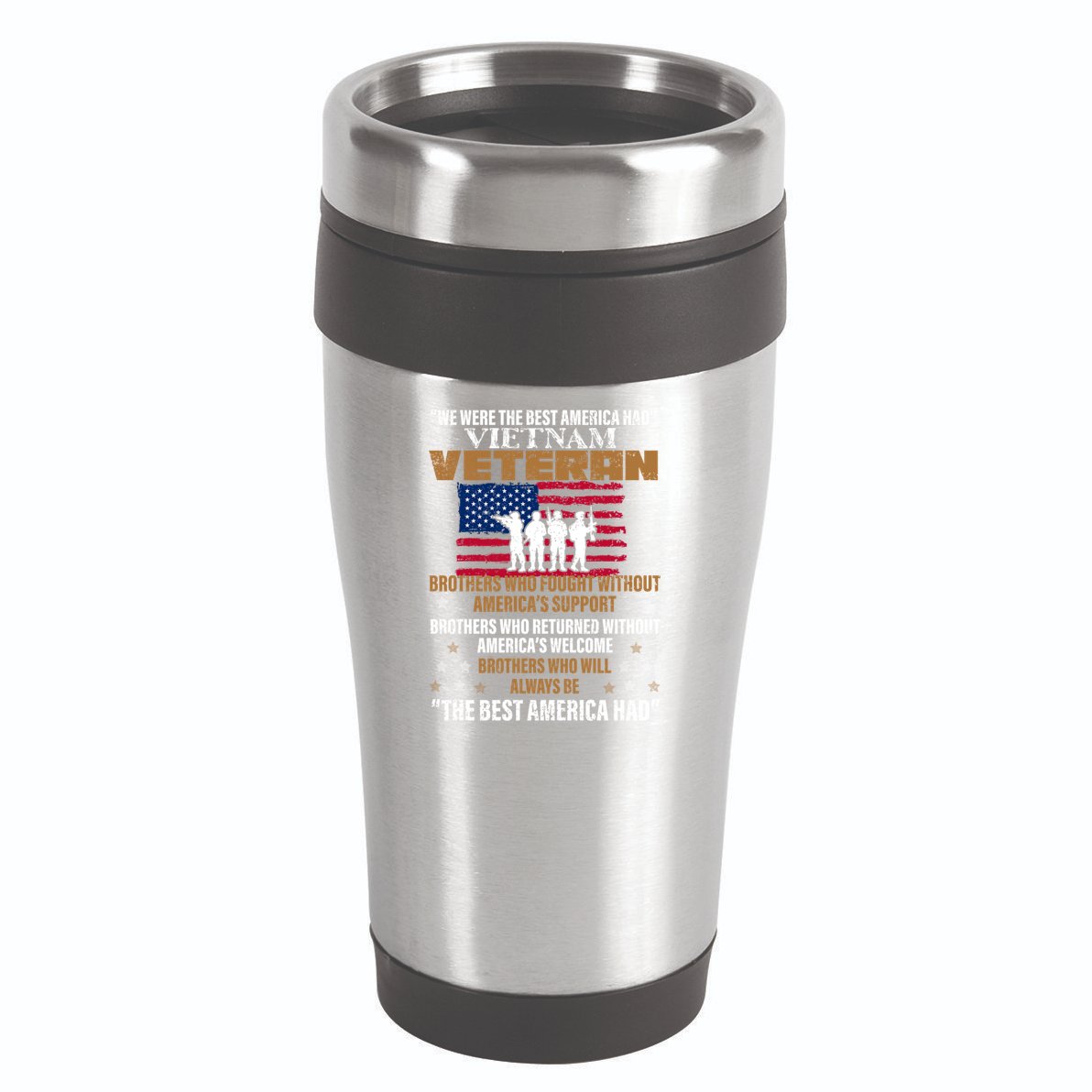 Veterans Day Gift Vietnam Veteran The Best America Had Funny Gift 16oz Travel Tumbler