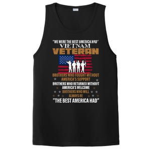 Veterans Day Gift Vietnam Veteran The Best America Had Funny Gift PosiCharge Competitor Tank