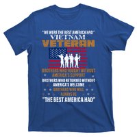 Veterans Day Gift Vietnam Veteran The Best America Had Funny Gift T-Shirt