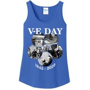 Vgifte Day Gift 75th Anniversary (5) Funny Gift Ladies Essential Tank