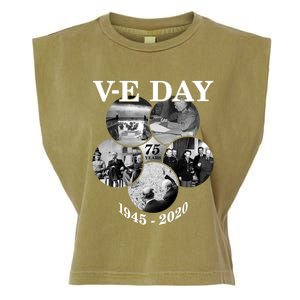 Vgifte Day Gift 75th Anniversary (5) Funny Gift Garment-Dyed Women's Muscle Tee