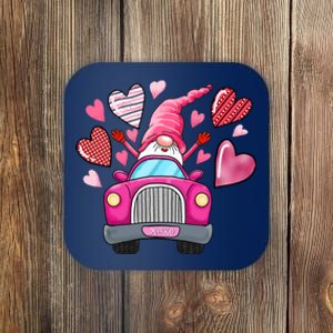 Valentines Day Gnome Heart Truck Coaster