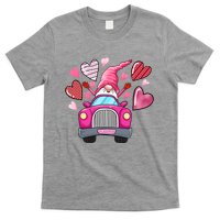 Valentines Day Gnome Heart Truck T-Shirt