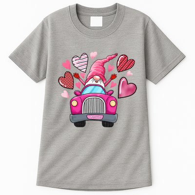 Valentines Day Gnome Heart Truck Tall T-Shirt