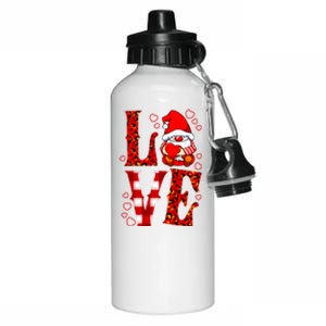 Valentines Day Gnome Love Funny Great Gift Aluminum Water Bottle