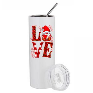 Valentines Day Gnome Love Funny Great Gift Stainless Steel Tumbler