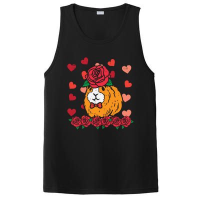 Valentines Day Guinea Pig Cute Pet Gift PosiCharge Competitor Tank