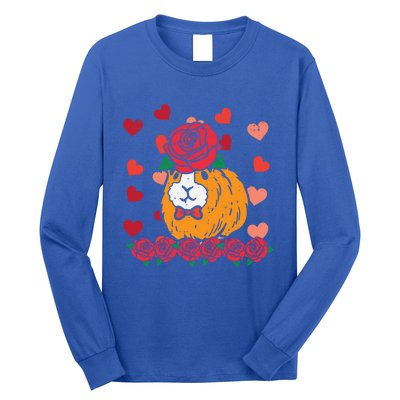 Valentines Day Guinea Pig Cute Pet Gift Long Sleeve Shirt