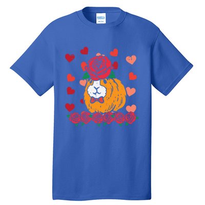 Valentines Day Guinea Pig Cute Pet Gift Tall T-Shirt